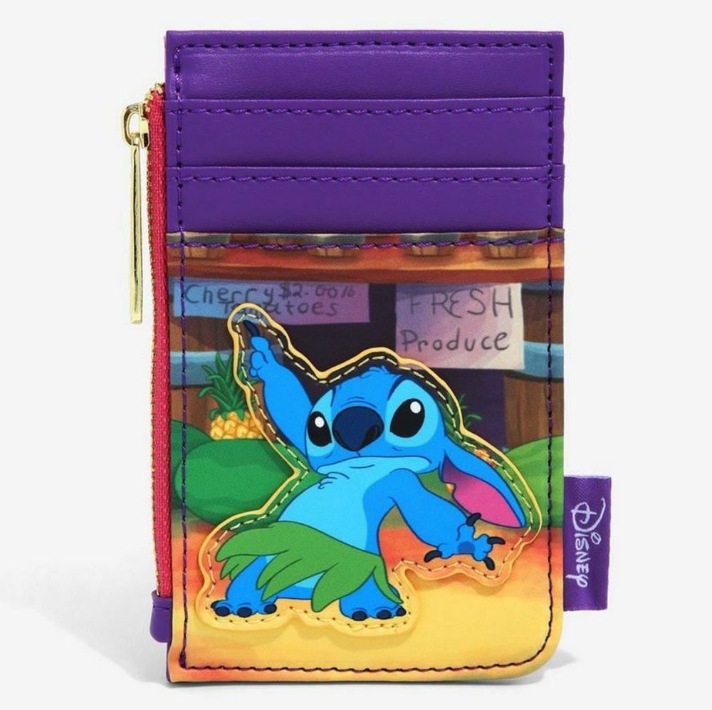 Loungefly Lilo and Stitch Hula Tropical cardholder